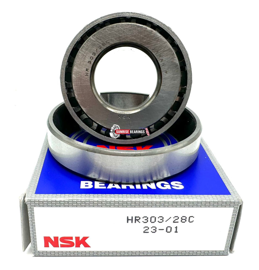 Nsk Japan Hr 303/28C Tapered Roller Bearing 28X68X19.75 mm