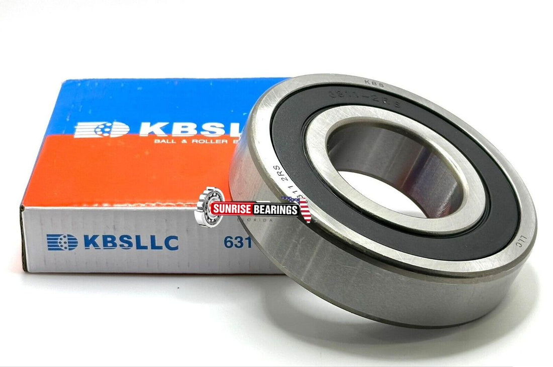 Kbs 6311 2Rs Deep Groove Ball Bearing, Rubber Sealed 55X120X29 mm