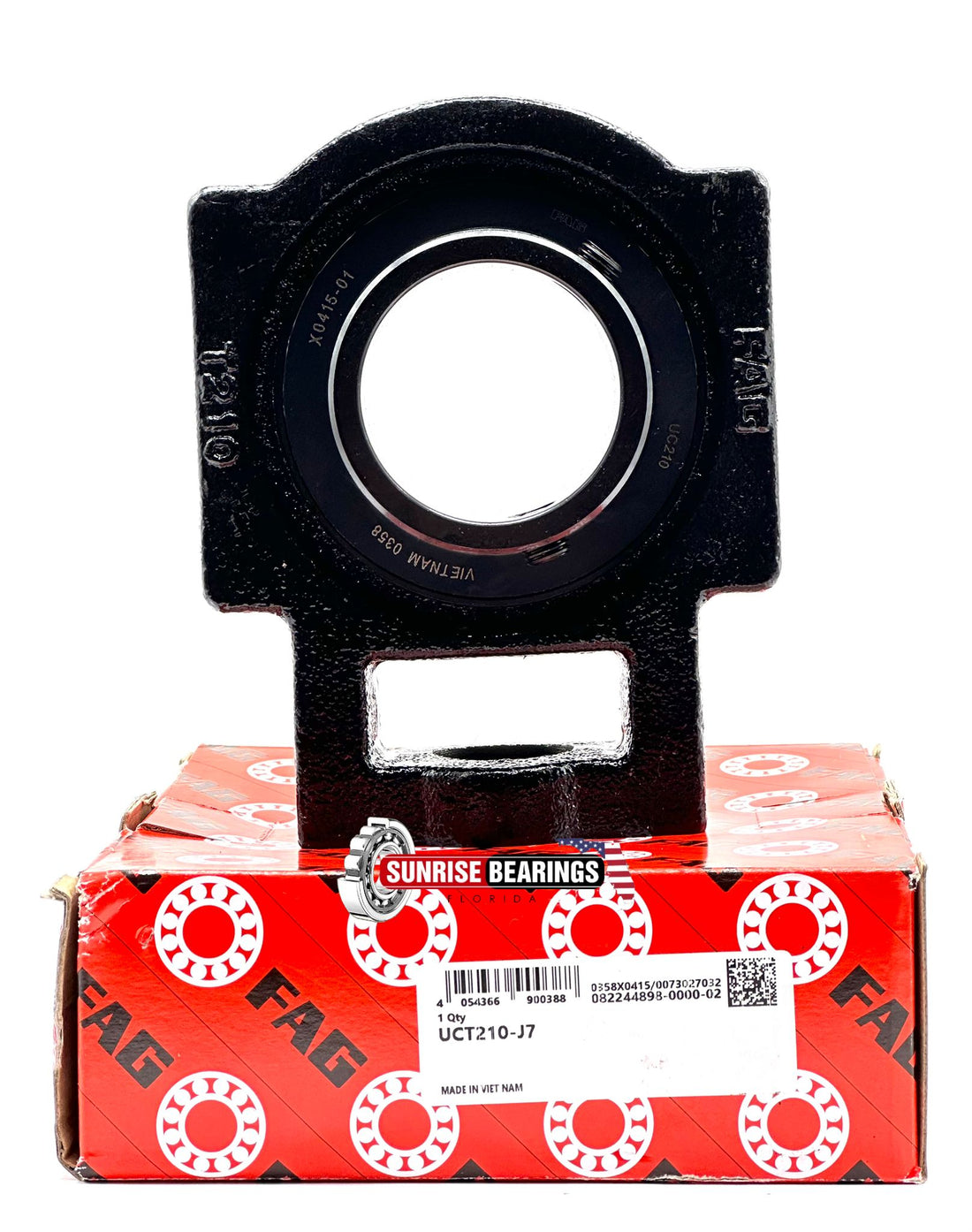 FAG UCT210 J7 Housing and Bearing Assembly 50x149x51.60 mm