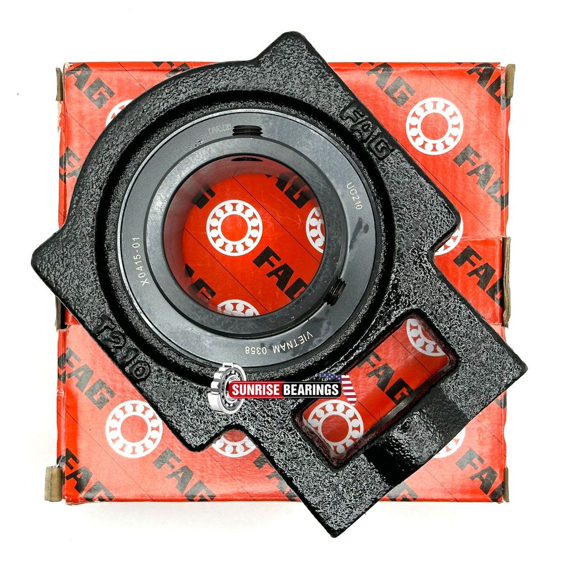 FAG UCT210 J7 Housing and Bearing Assembly 50x149x51.60 mm