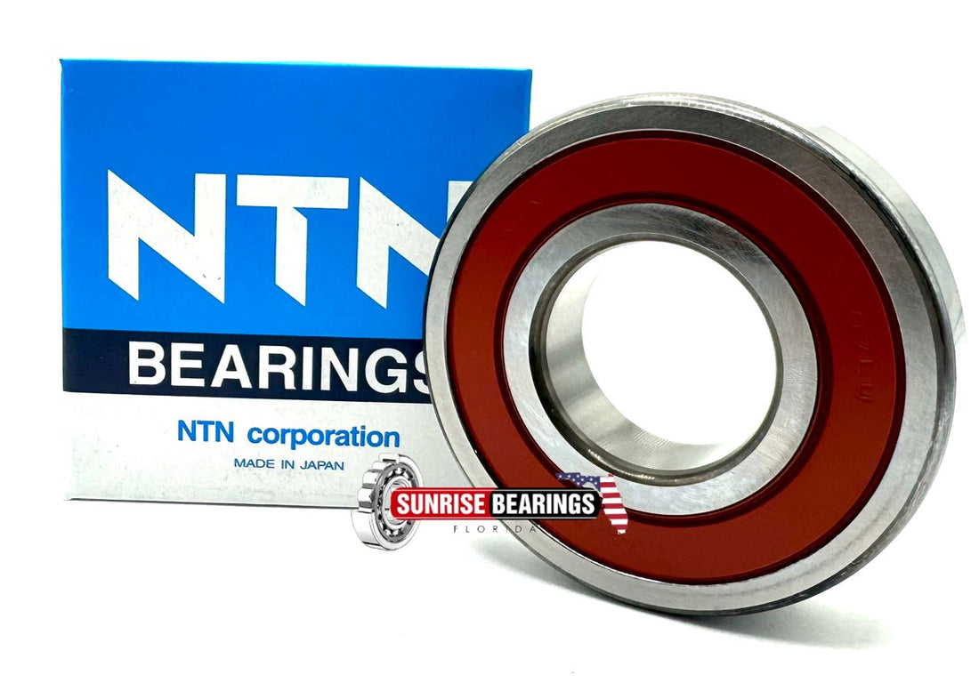 Ntn 6307 Llu Cm/5K Deep Groove Ball Bearing, Rubber Sealed 35X80X21 Mm 6307-2Rs