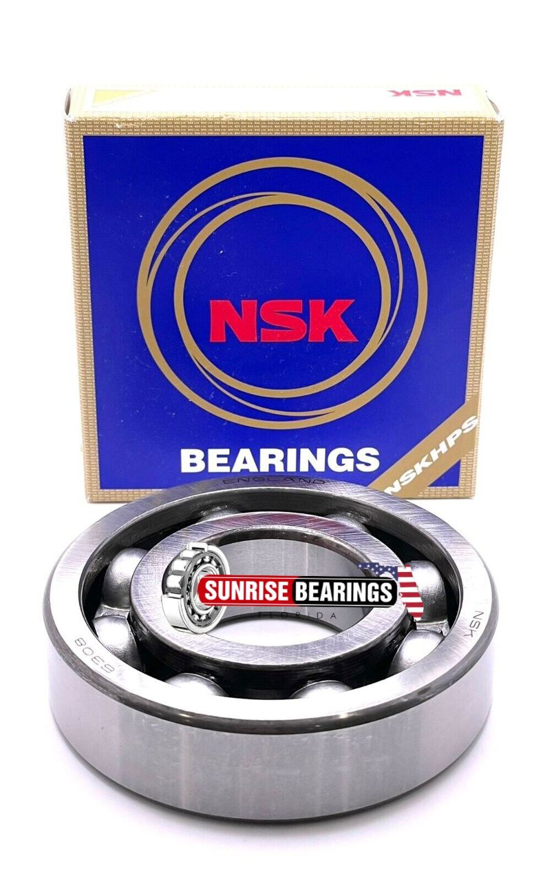 Nsk 6308 C3 Deep Groove Ball Bearing, Open Type, No Seals 40X90X23 mm