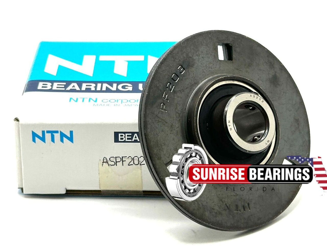 Ntn Aspf202 Flanged Housing Bearing Unit 15Mm Ray15