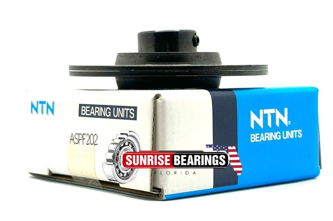Ntn Aspf202 Flanged Housing Bearing Unit 15Mm Ray15