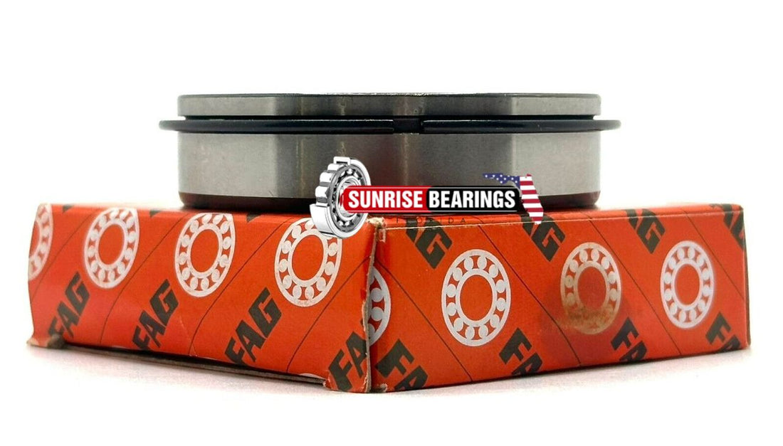 FAG 6206 NR Ball Bearing, Open Type, No Seals + Snap Ring 30x62x16 mm