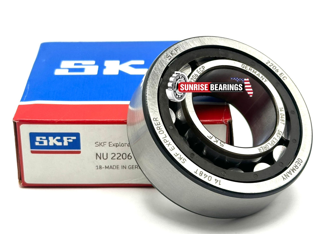 SKF - Cylindrical roller bearings NU2206  ECP