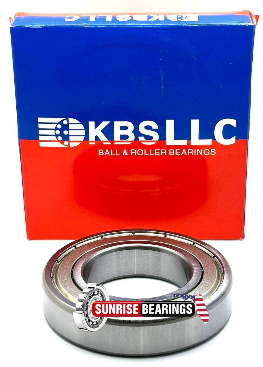 KBS 6012 ZZ DEEP GROOVE BALL BEARING, METAL SHIELDED 60x95x18 mm