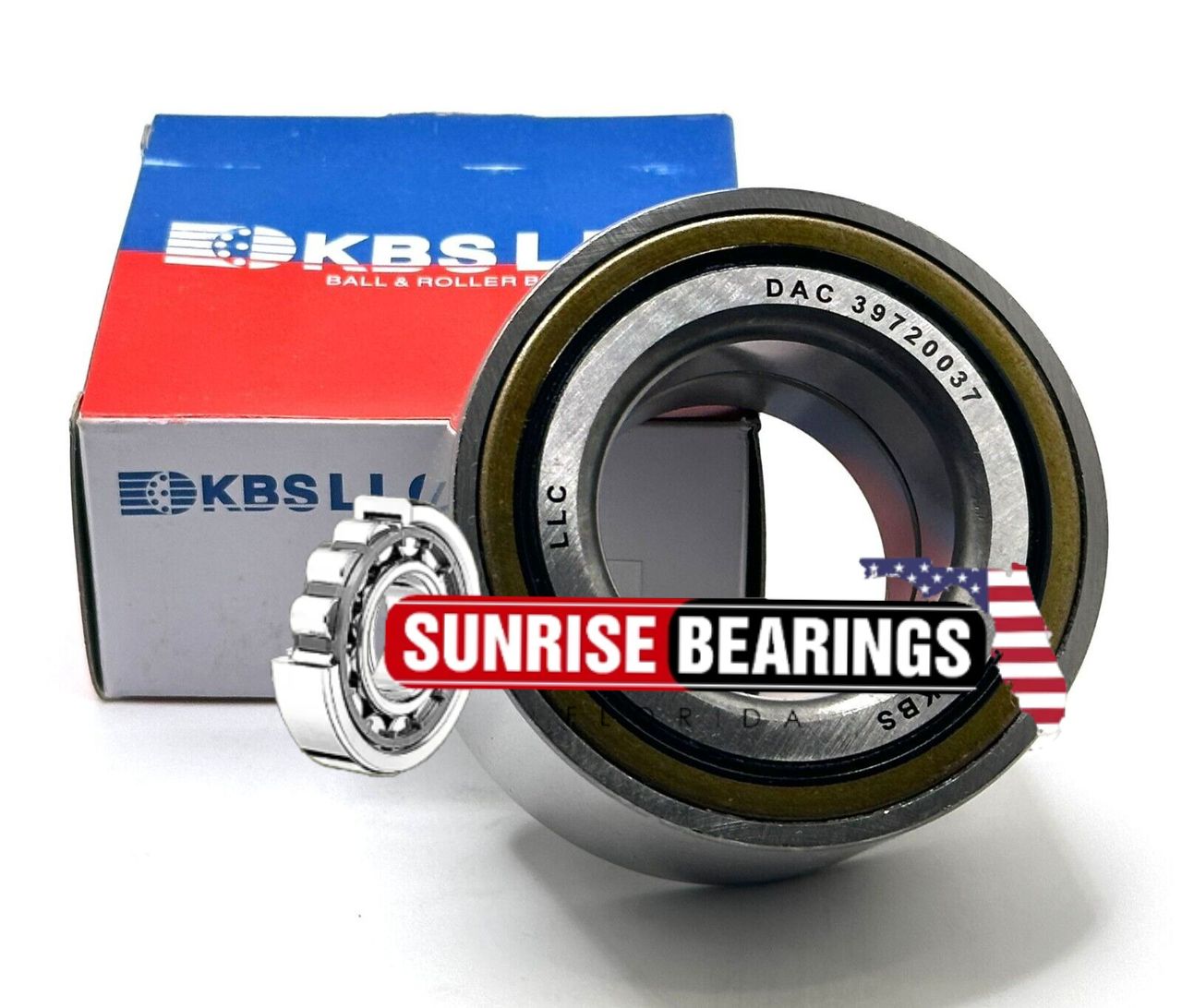 Kbs Dac397237 Wheel Bearing Bahb311396, Bbs 3972 Rrs-2, 39X72X37Mm