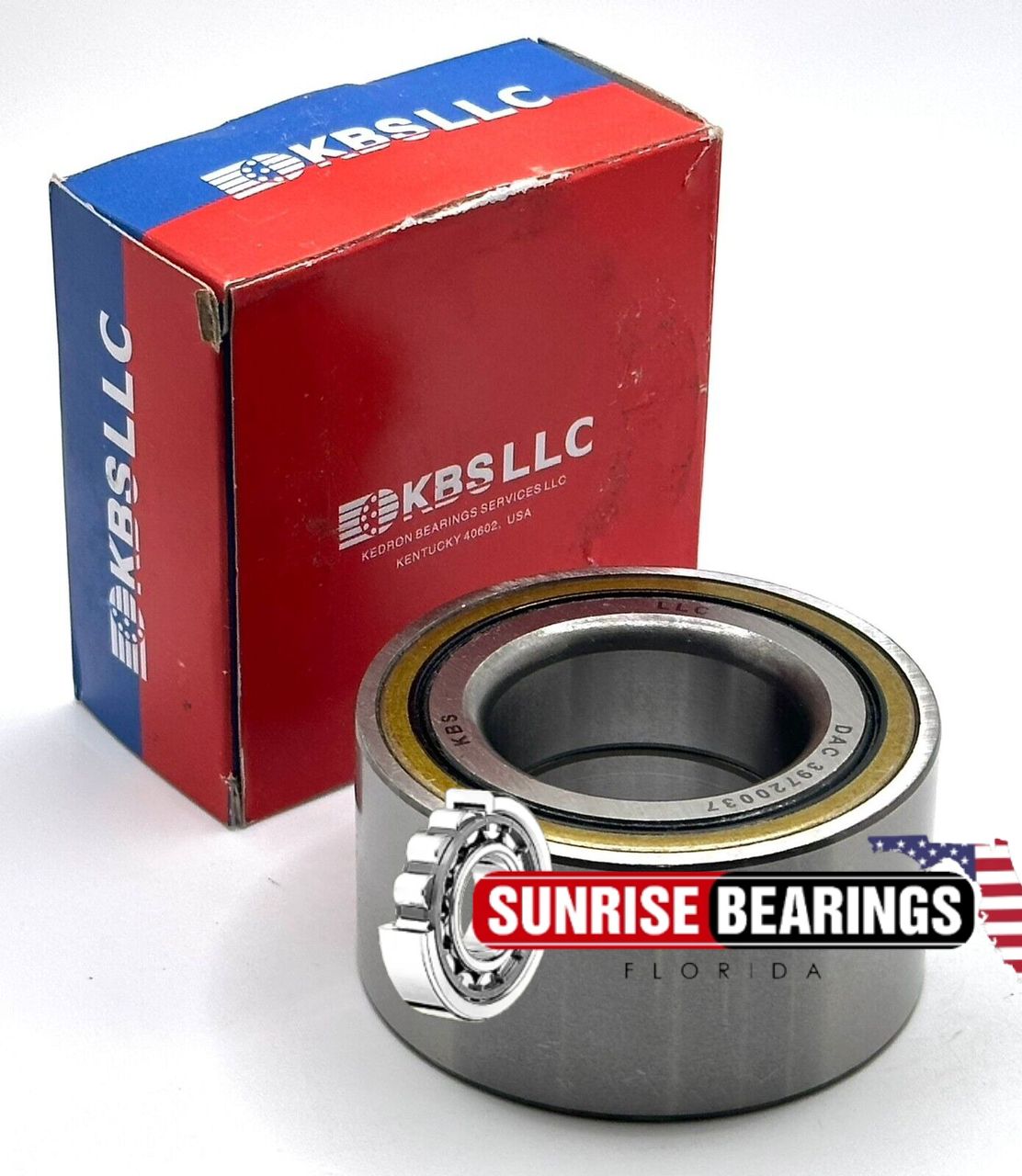 Kbs Dac397237 Wheel Bearing Bahb311396, Bbs 3972 Rrs-2, 39X72X37Mm