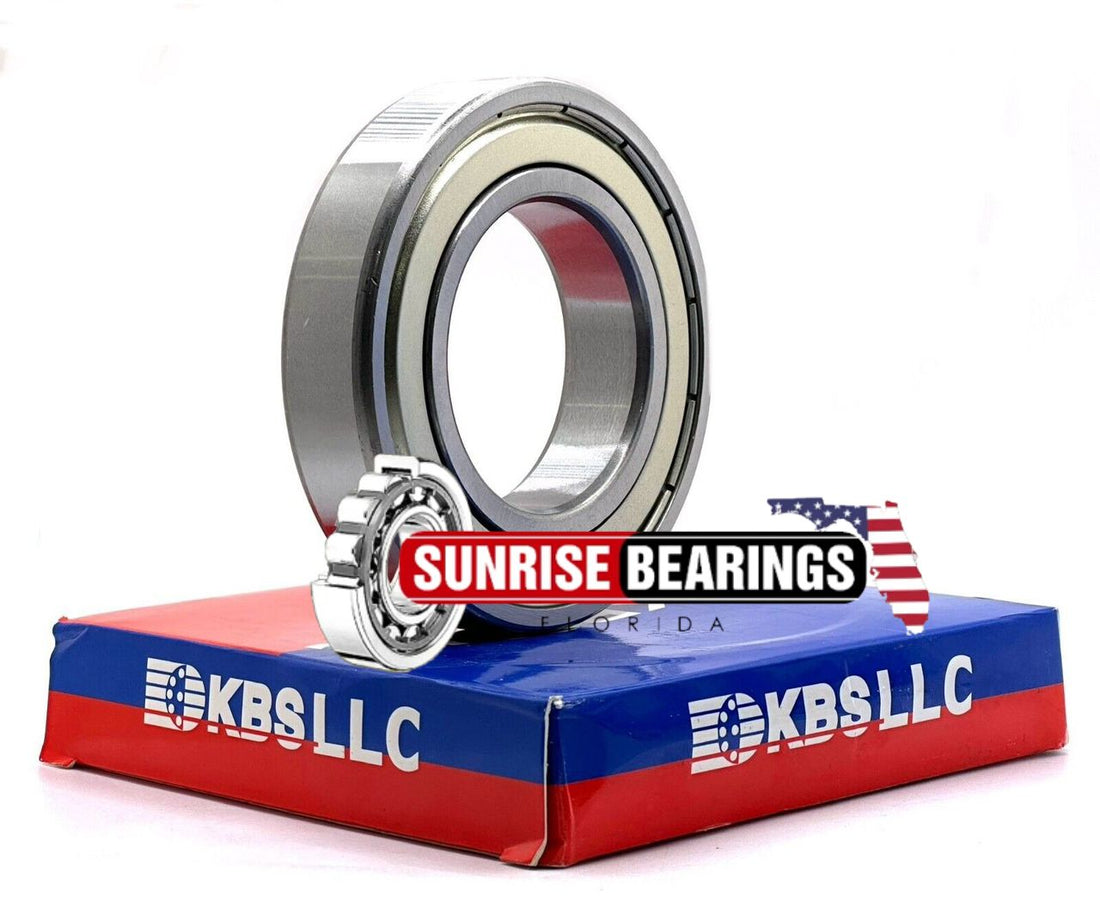 KBS 6012 ZZ DEEP GROOVE BALL BEARING, METAL SHIELDED 60x95x18 mm