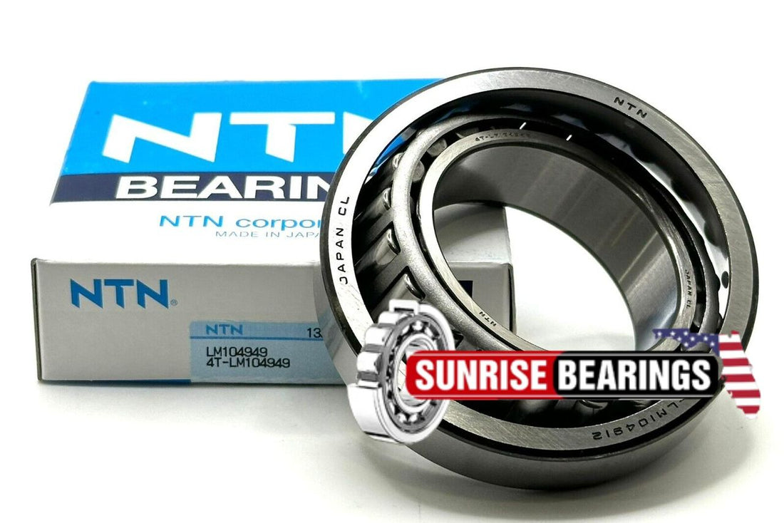 NTN  Japan Lm104949 Lm104910 Tapered Roller Bearing 50.8X82X21.98 mm