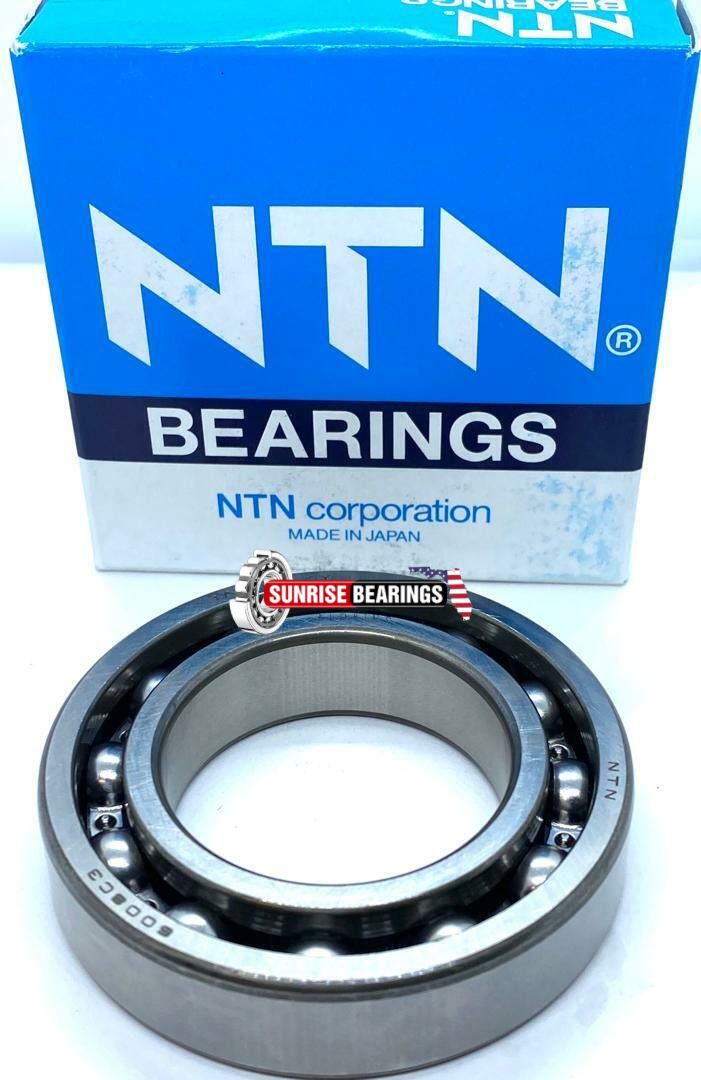 NTN  6008 Cm Deep Groove Ball Bearing, Open Type, No Seals 40X68X15 mm