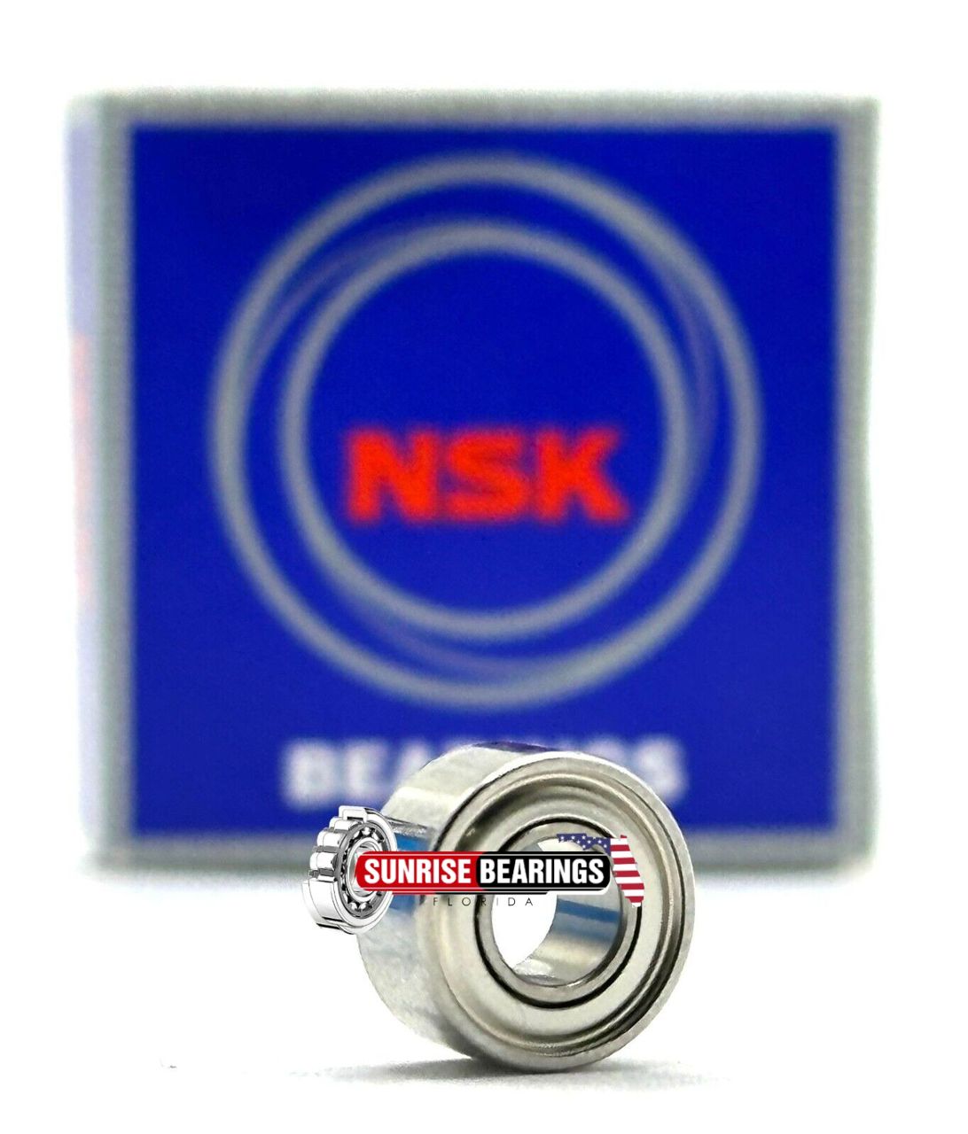 NSK 686 A Zz1 M C3 Deep Groove Ball Bearing, Metal Shielded 6X13X5 mm