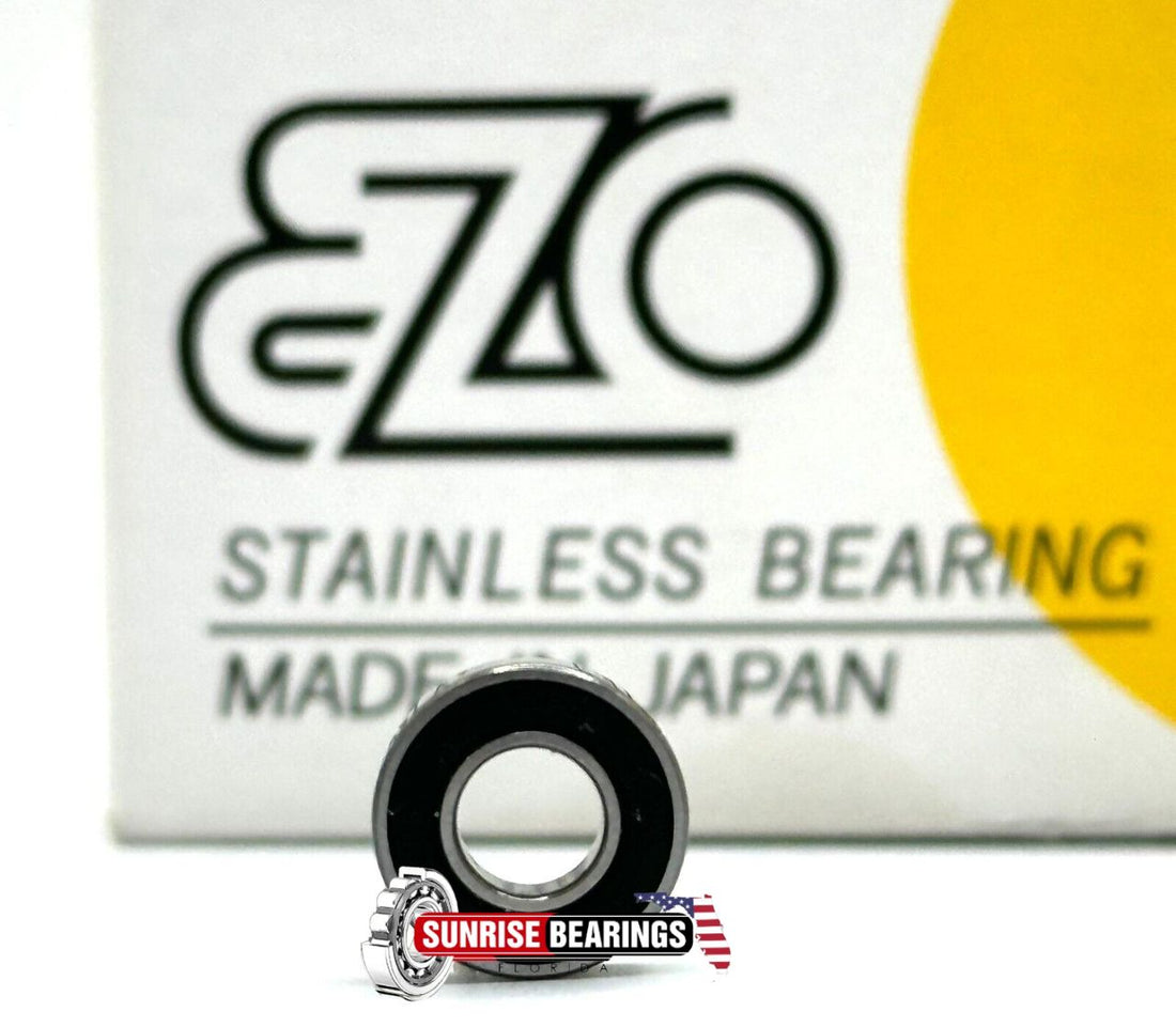 Ezo 686 2Rs Deep Groove Ball Bearing, Rubber Sealed 6X13X5 mm