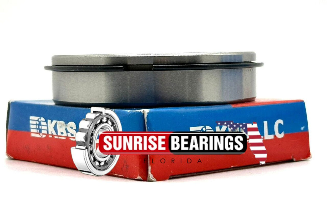 KBS 6207 2RS NR BALL BEARING, RUBBER SEALED + SNAP RING 35x72x17mm