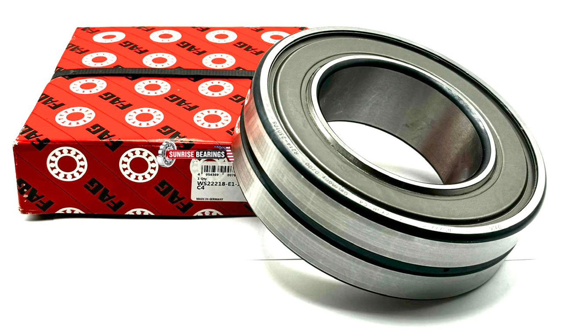 FAG  Germany Ws22218 E1 Xl 2Vsr H40 C4 Spherical Roller Bearing 90X160X48 mm