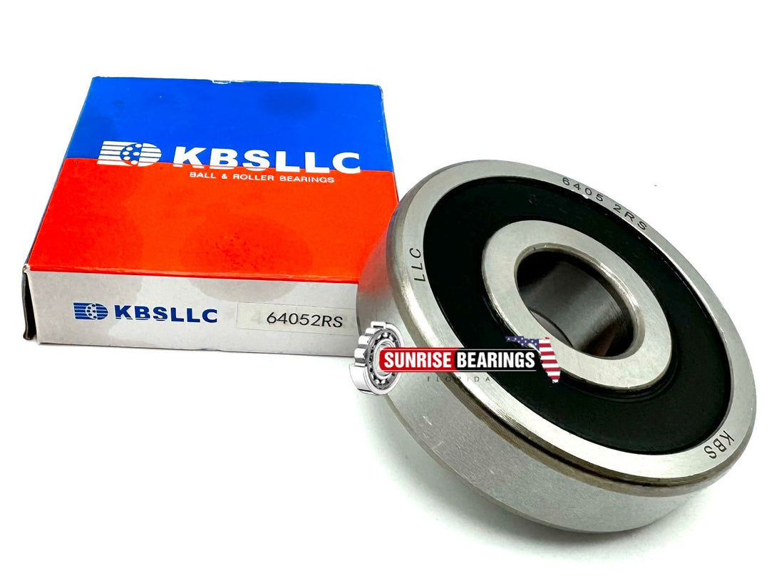 KBS 6405 2RS DEEP GROOVE BALL BEARING, RUBBER SEALED 25x80x21 mm