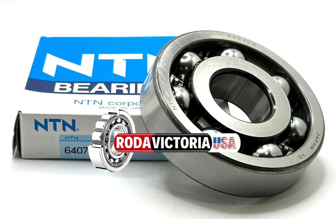 NTN  6407 C3 Deep Groove Ball Bearing, Open Type 35X100X25 mm