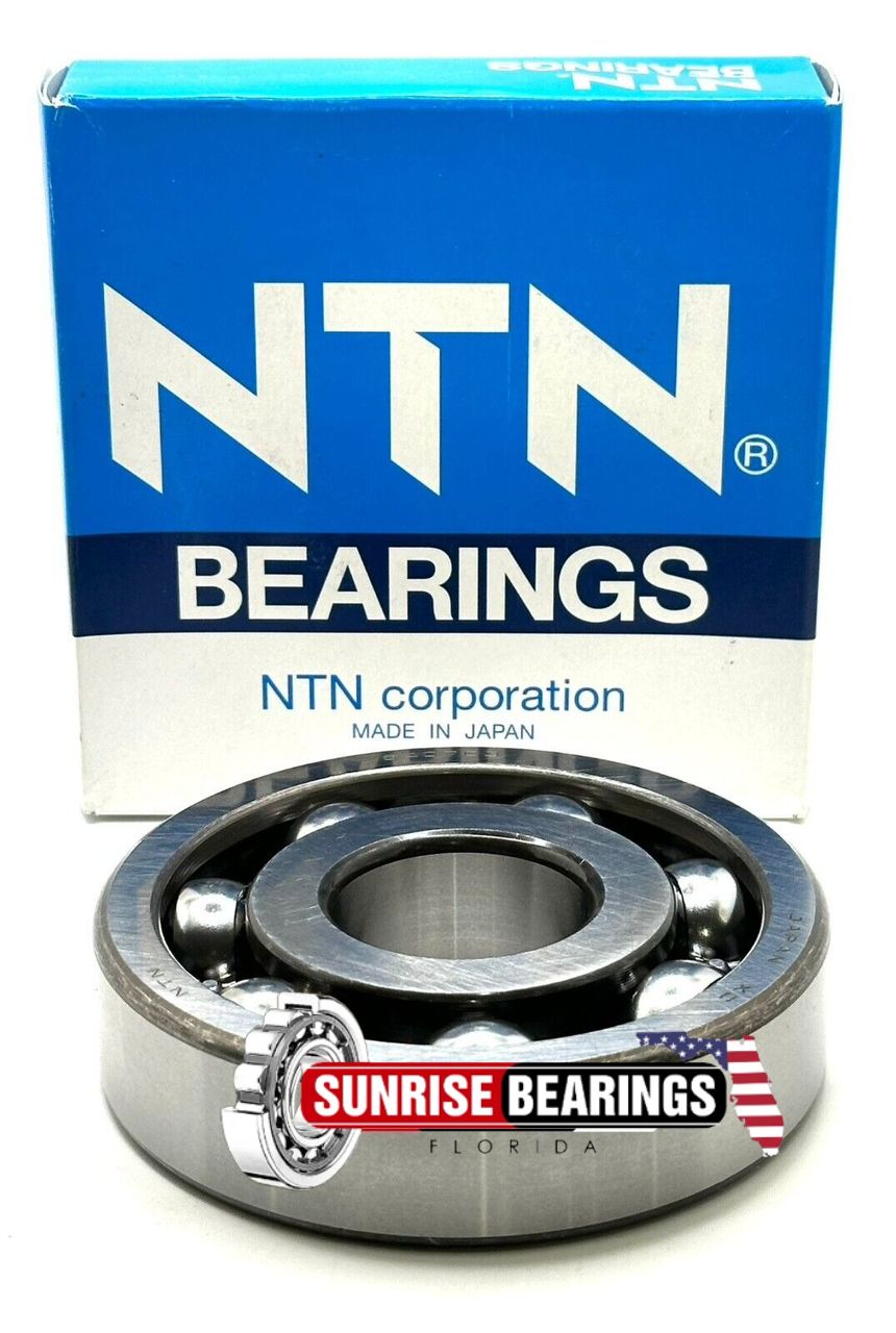 NTN  6407 C3 Deep Groove Ball Bearing, Open Type 35X100X25 mm
