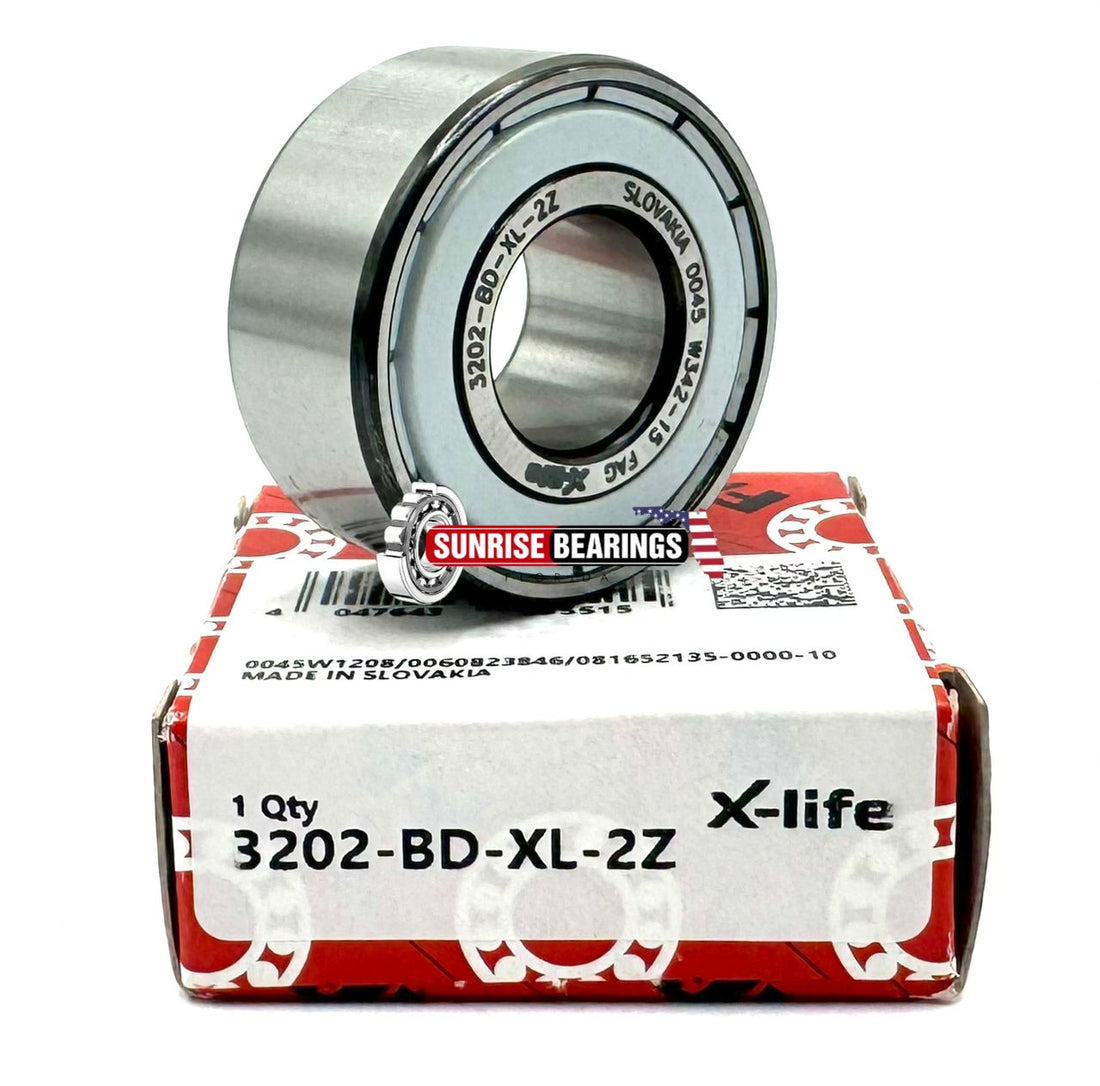 Fag 3202 Bd Xl Zz C3 Angular Contact Bearing Metal Shielded 15X35X15.9 mm 5202Zz