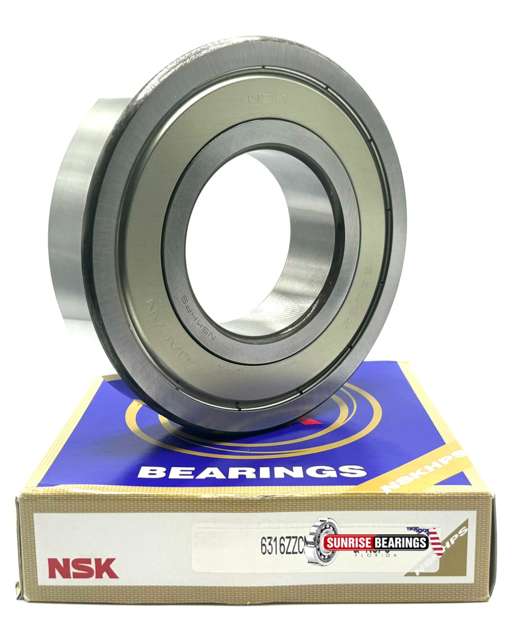 NSK - Deep groove ball bearings 6316  ZZ