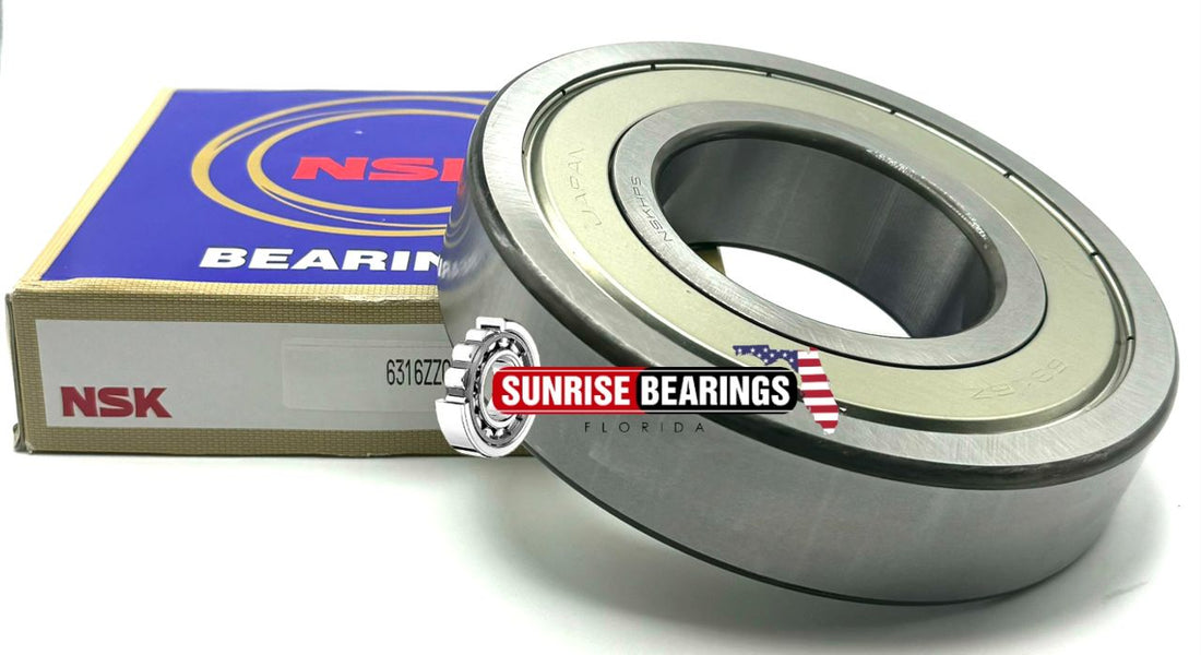 NSK - Deep groove ball bearings 6316  ZZ