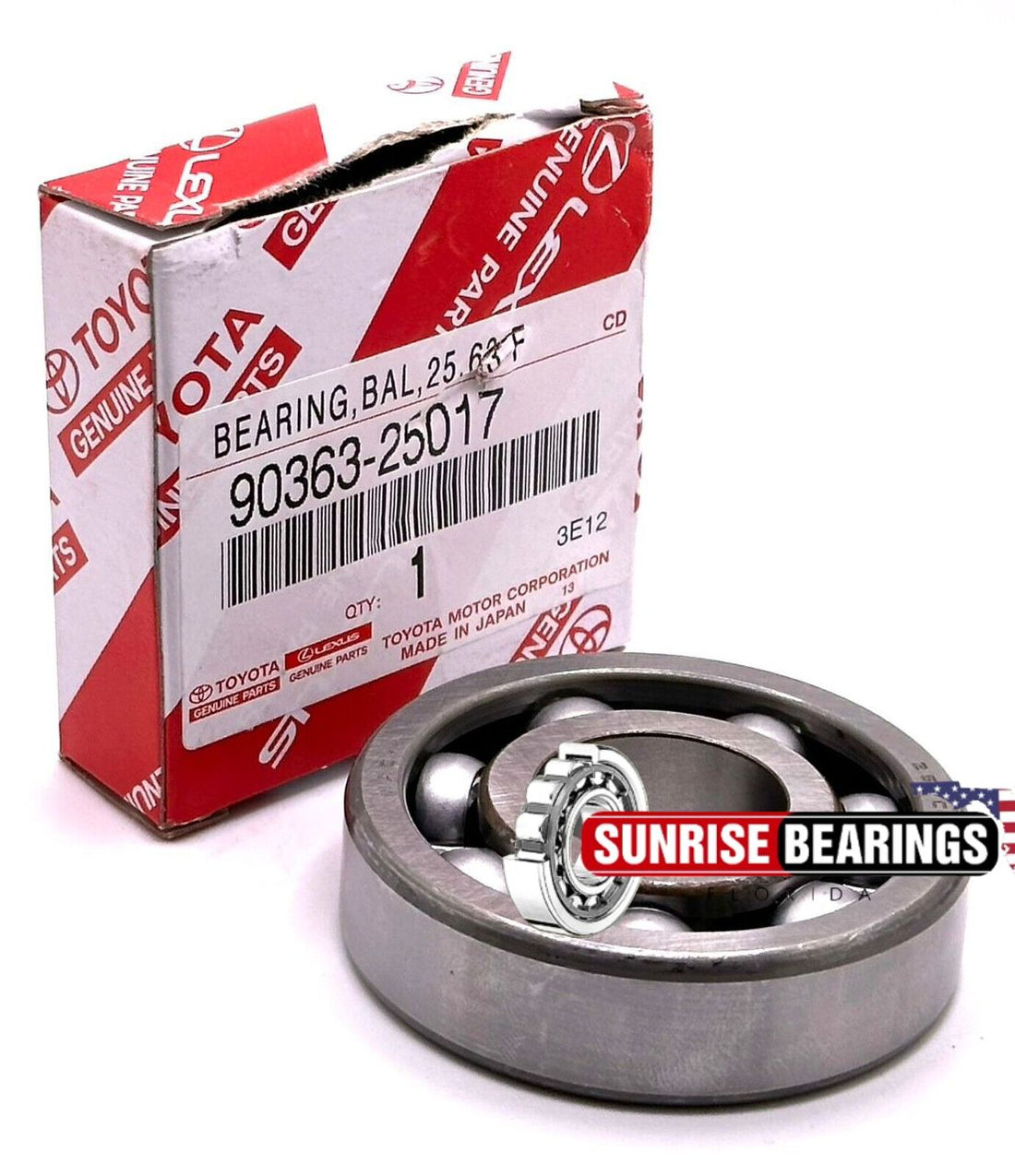 for TOYOTA COROLLA LEVIN AE86 GTV 5F OUTPUT SHAFT BEARING 90363-25017 25x63x17mm