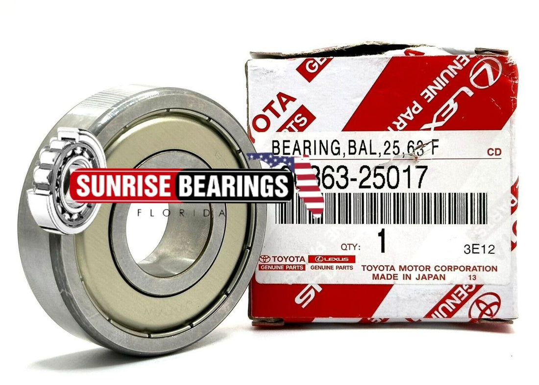 for TOYOTA COROLLA LEVIN AE86 GTV 5F OUTPUT SHAFT BEARING 90363-25017 25x63x17mm