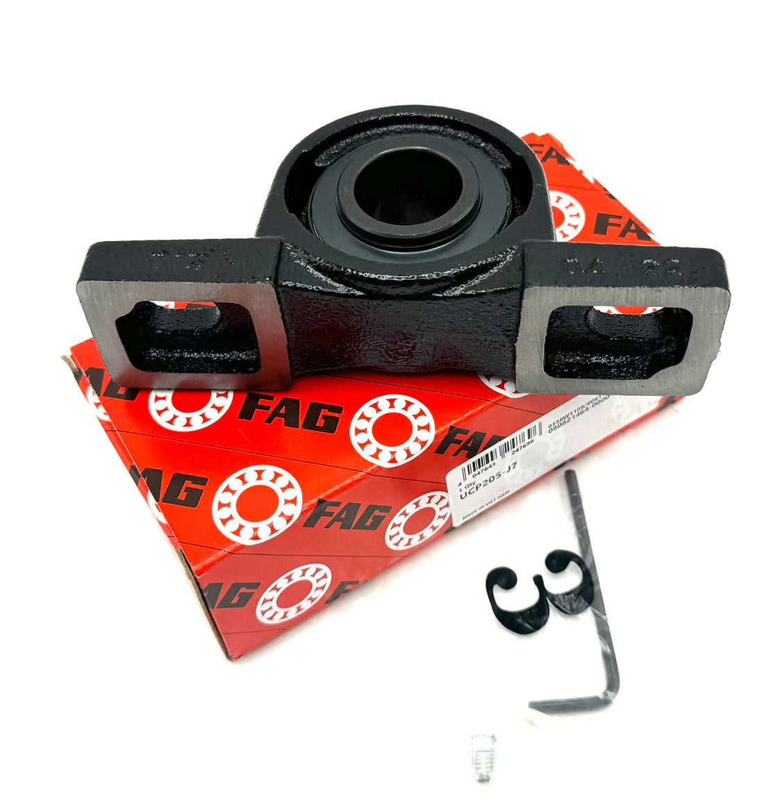 FAG UCP205 J7 HOUSING AND BEARING ASSEMBLY  GYE25KRRB + ASE05 25 mm