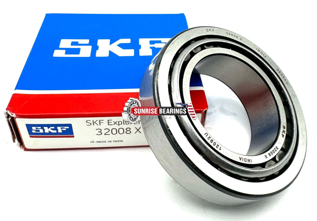 SKF 32008  X Tapered Roller Bearing 32008  X 40x68x19 mm