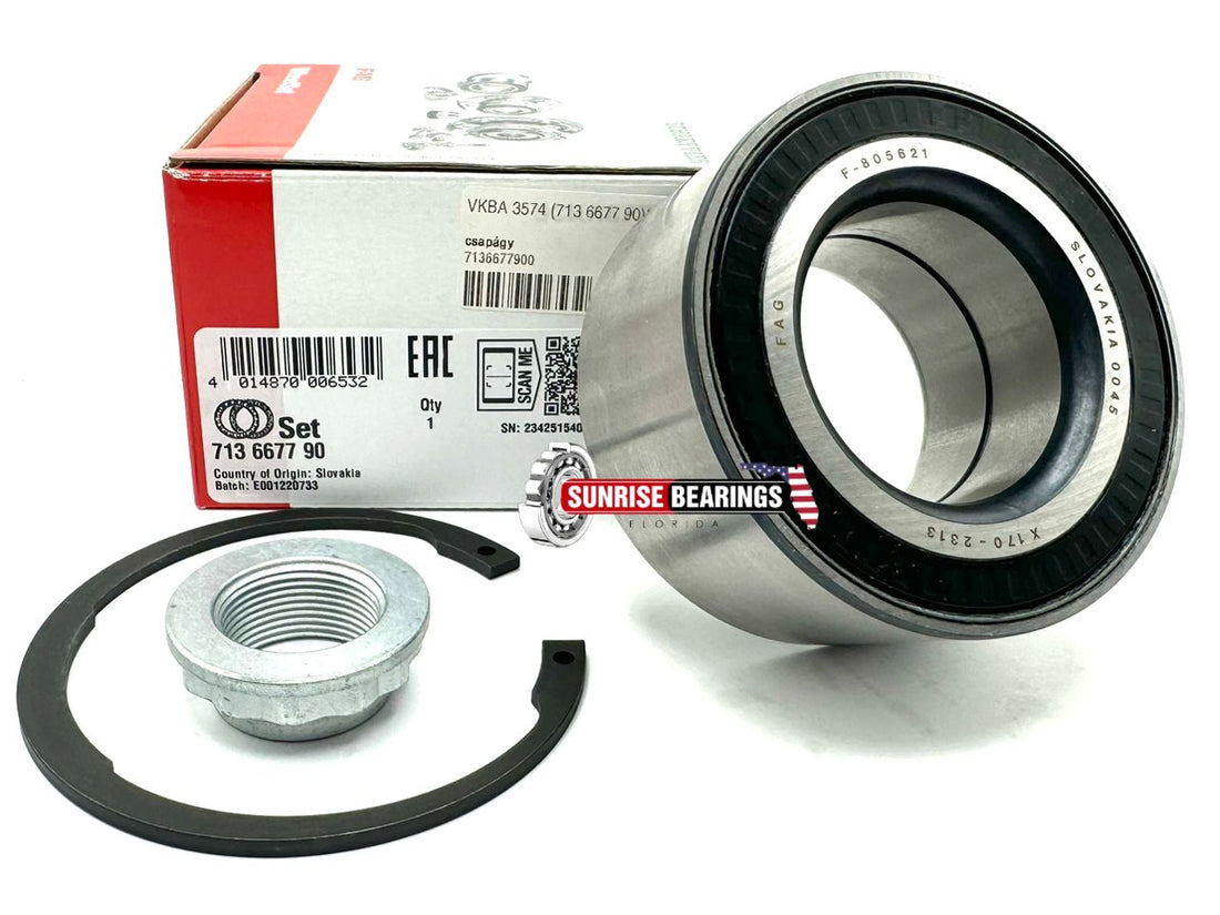 FAG 713667790 WHEEL BEARING for BMW X5 2000-2006 VKBA3574 49x90x45 mm