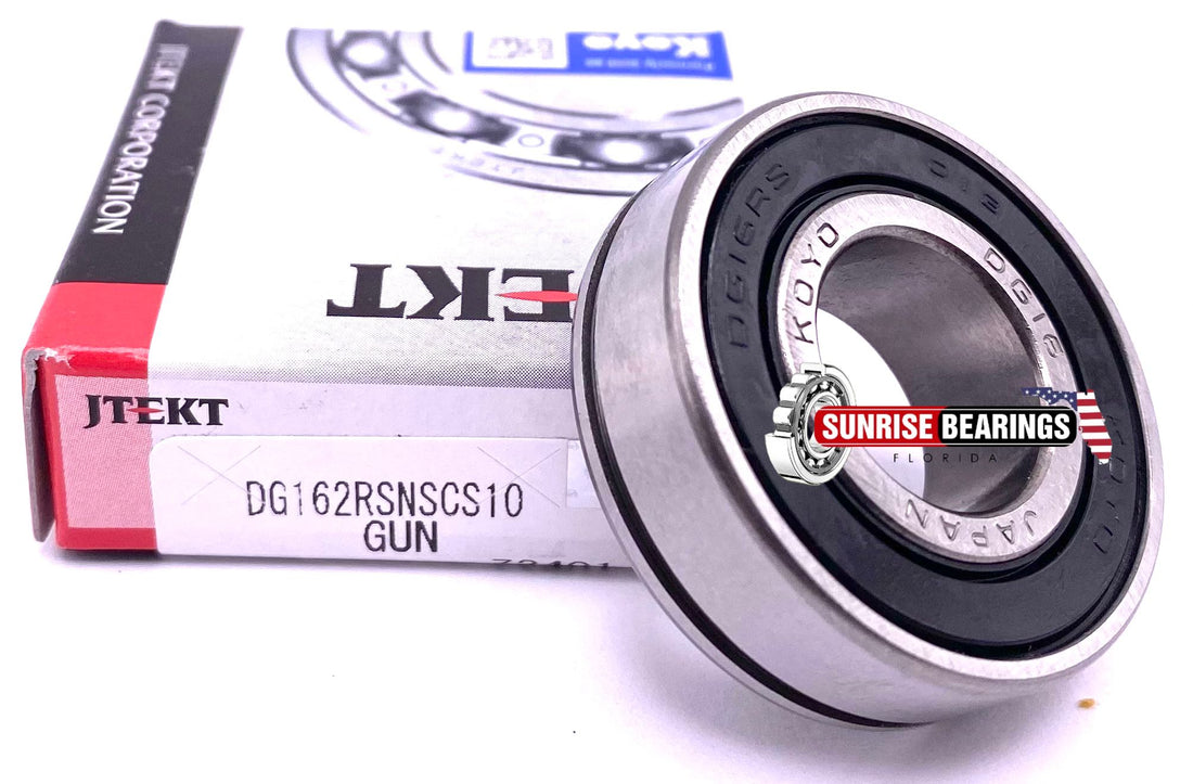 KOYO Japan DG16 6202-10 2 2RS Ball Bearing Sealed Special Bore 15.875 x35x11 mm