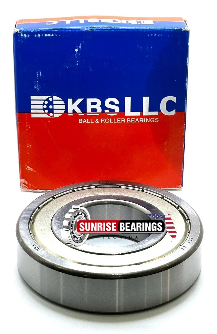 KBS 6212 ZZ DEEP GROOVE BALL BEARING, METAL SHIELDED  60x110x22 mm
