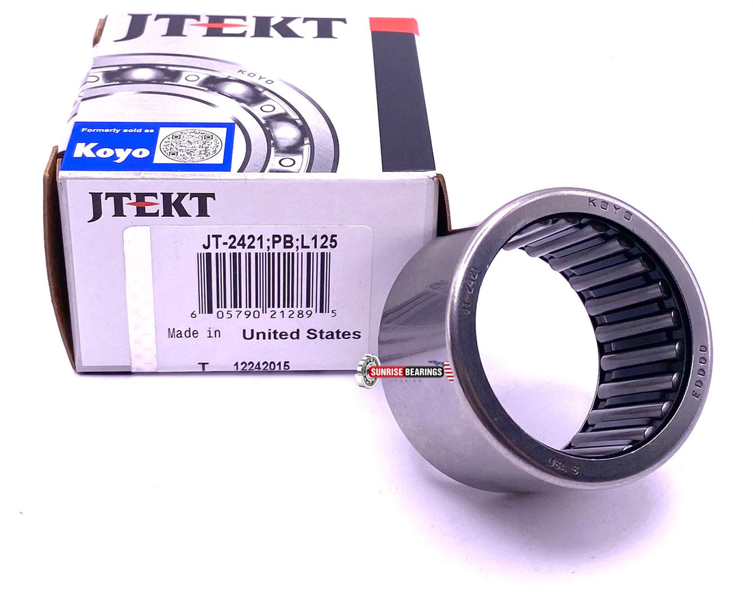 Koyo JT-2421 Needle Roller Bearingd Drawn Cup Open End 1 1/2" x 1 5/16" x 