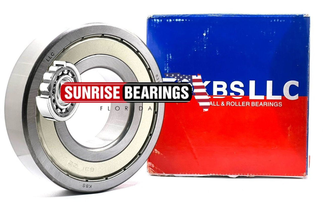 KBS 6213 ZZ DEEP GROOVE BALL BEARING, METAL SHIELDED 65x120x23 mm