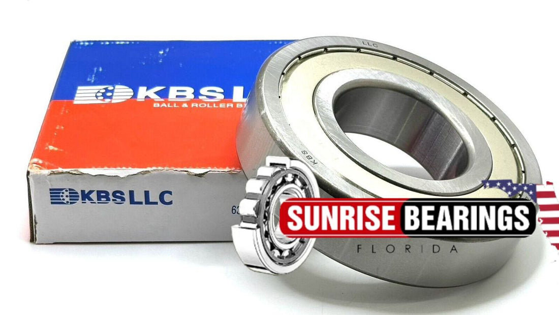 KBS 6213 ZZ DEEP GROOVE BALL BEARING, METAL SHIELDED 65x120x23 mm