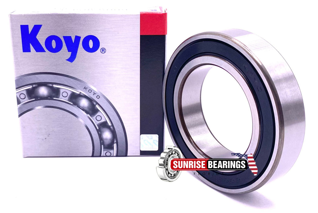 KOYO Japan 6009 2RS C3 Deep Groove Ball Bearing, Rubber Sealed 45x75x16 mm