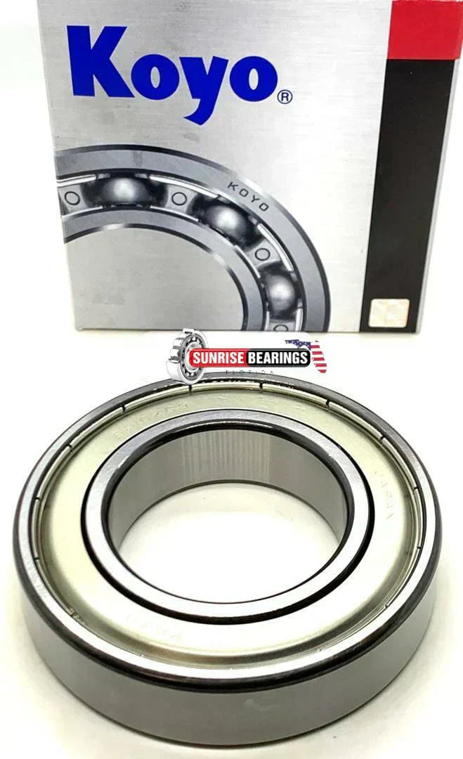 KOYO Japan 6217 ZZ C3 Deep Groove Ball Bearing, Metal Shielded 85x150x28 mm
