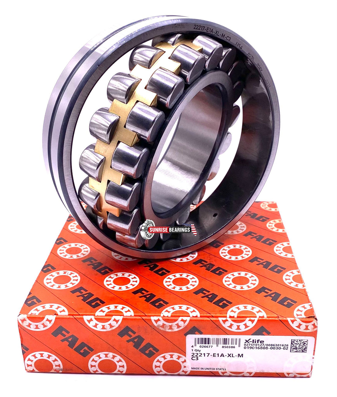 FAG 22217 E1A XL M C3 Spherical Roller Bearing  85x150x36 mm