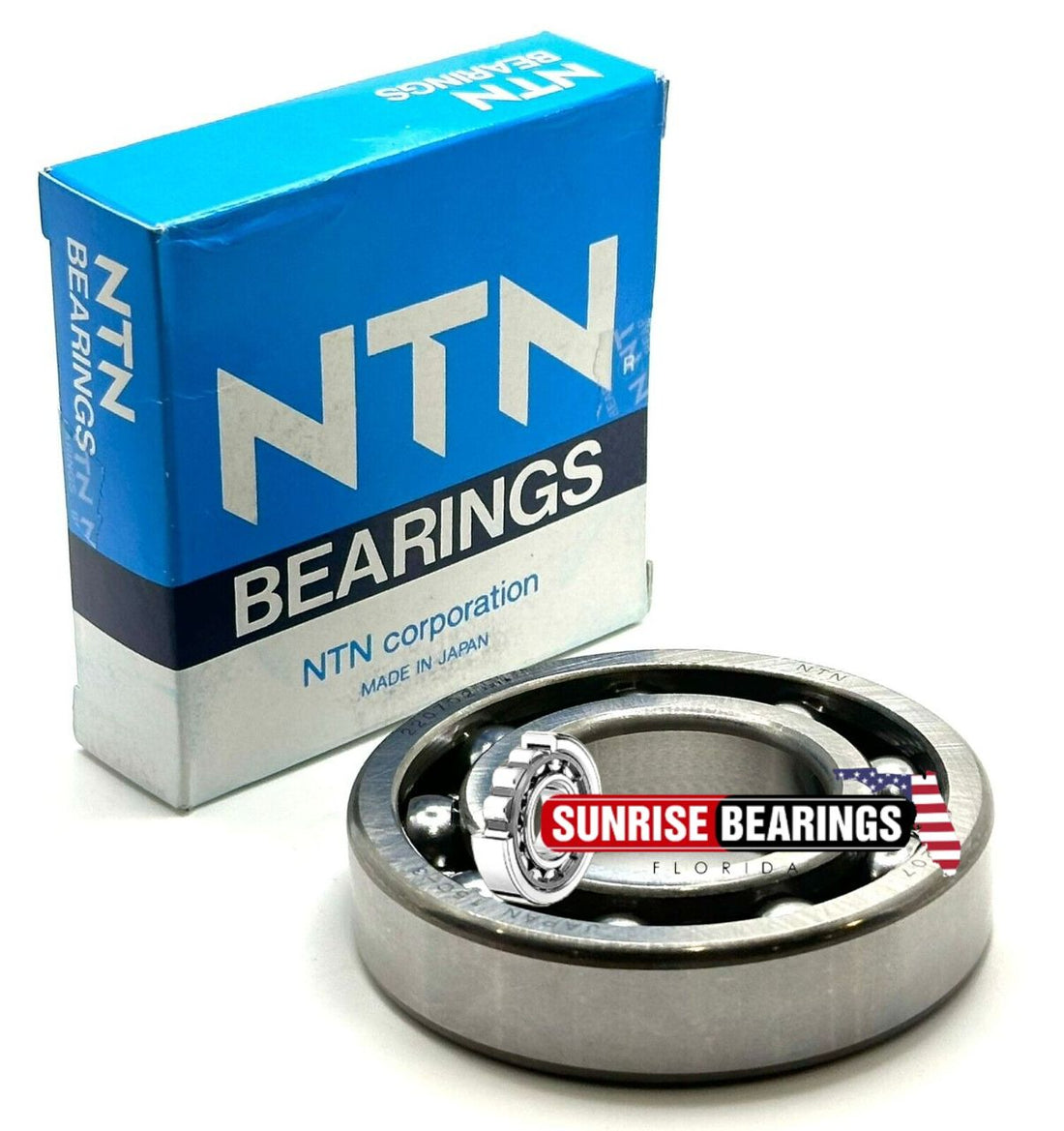 NTN JAPAN 6207 DEEP GROOVE BALL BEARING, OPEN, NO SEALS 35x72x17 mm
