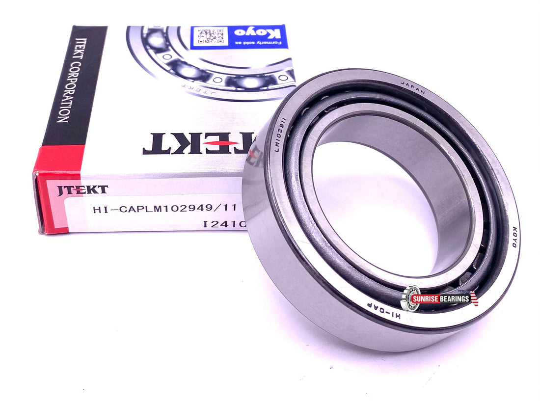 KOYO SET18 LM102949 / LM102911 Taper Roller Bearing Cup and Cone 45.24x73.43x19.81 mm