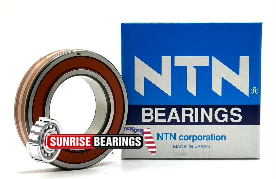 NTN JAPAN EC-6007 LLU C3/2AS Ball Bearing, Rubber Sealed 35X62X14 mm