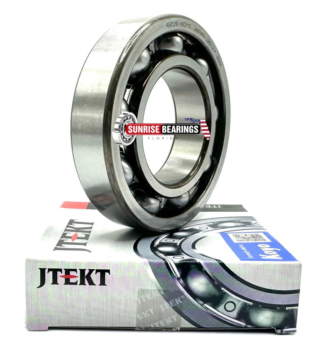 KOYO JAPAN 6209 C3 Deep Groove Ball Bearing, Open Type, No Seals 45x85x19 mm