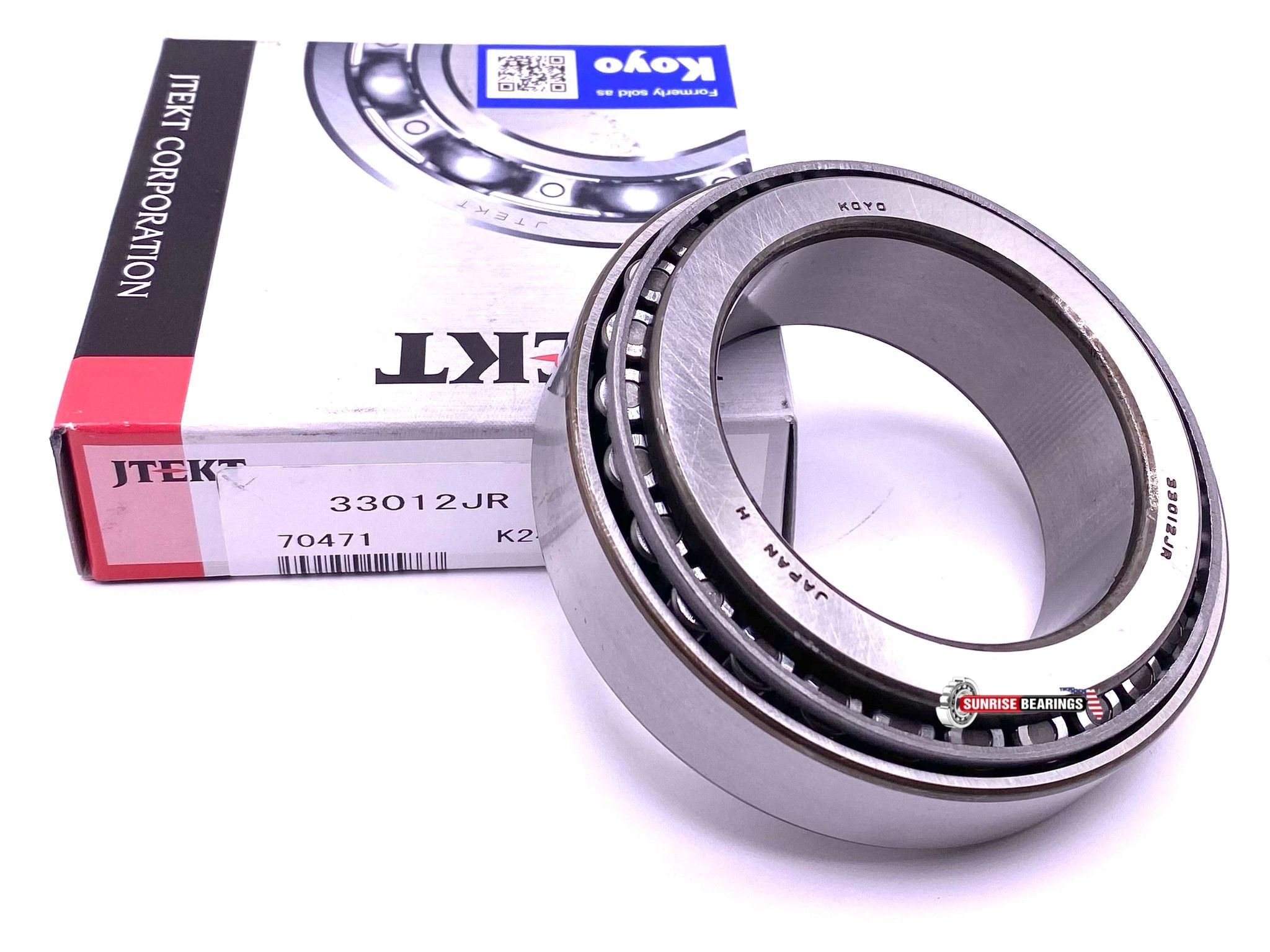 KOYO Japan 33012 JR Tapered Roller Bearing Cone and Race 60x95x27