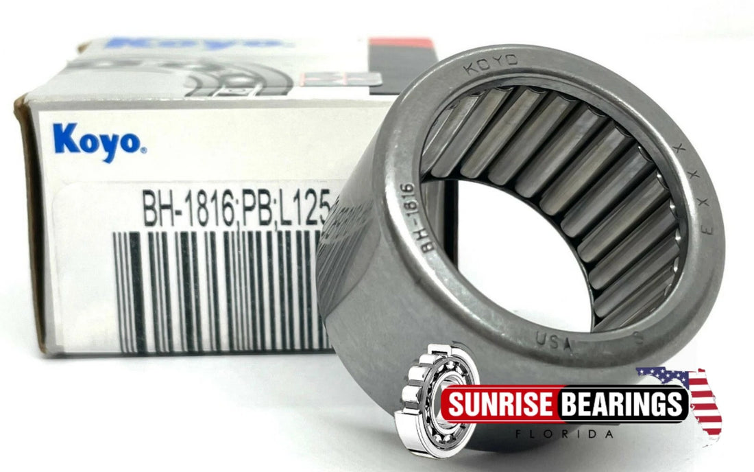 KOYO MADE IN USA BH-1816 Needle Roller Bearing Size (mm) : 28.575x38.1x25.4
