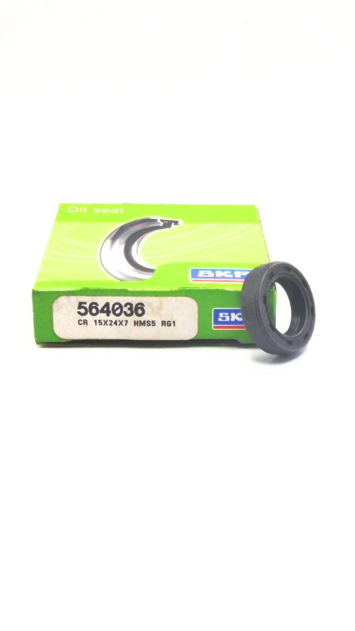 SKF 15X24X7 HMS5 RG1 Single Lip Oil Seal NBR Rubber 564036 15x24x7 mm