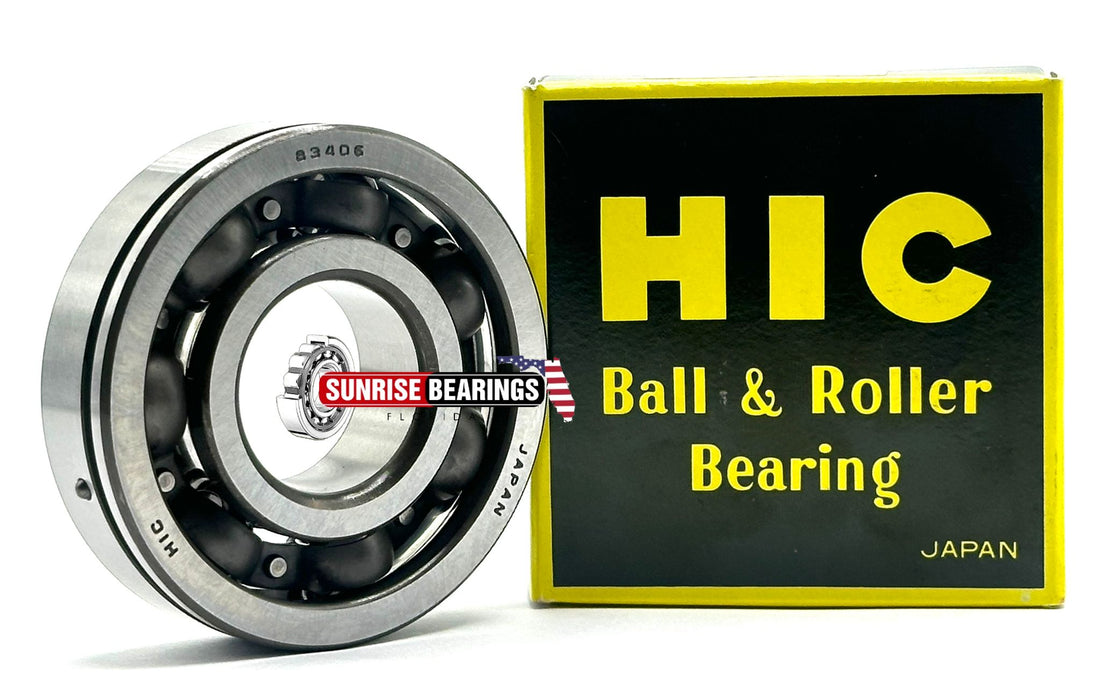 HIC Made for Koyo 83406-9 C4 Ball Bearing Premium Brand 93306-30508 25x62x17 mm