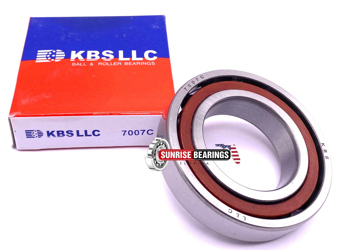 KBS 7007C Angular Contact Ball Bearing Single Row 35x62x14 mm