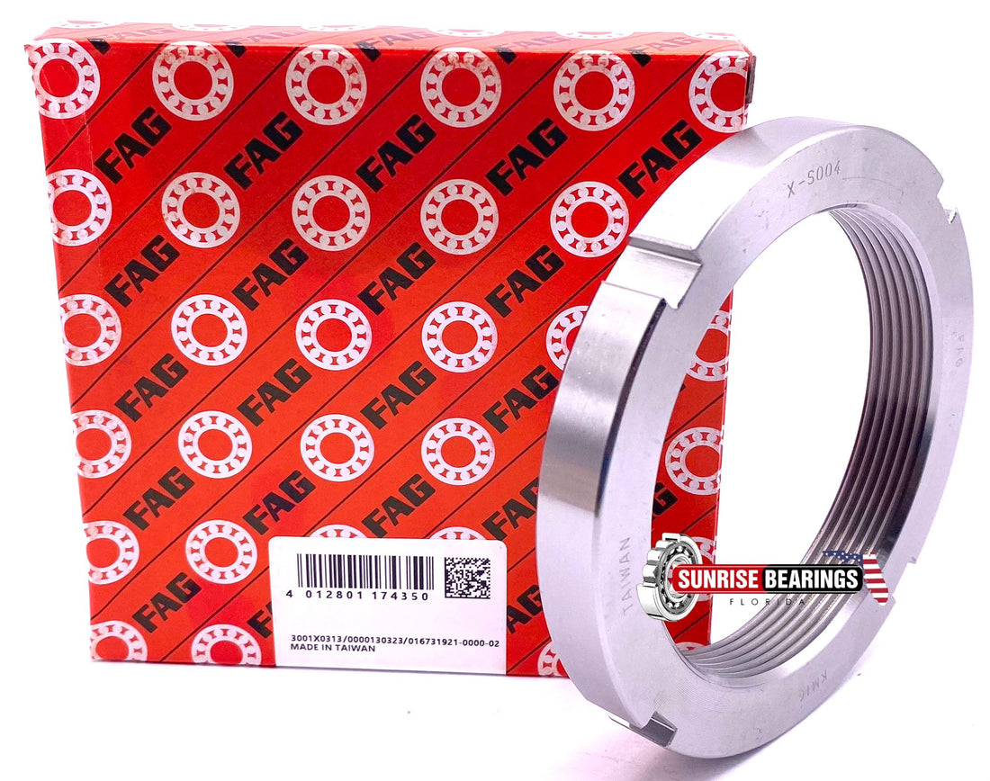 FAG KM16 Locknut for Bearings 80x105x15 mm