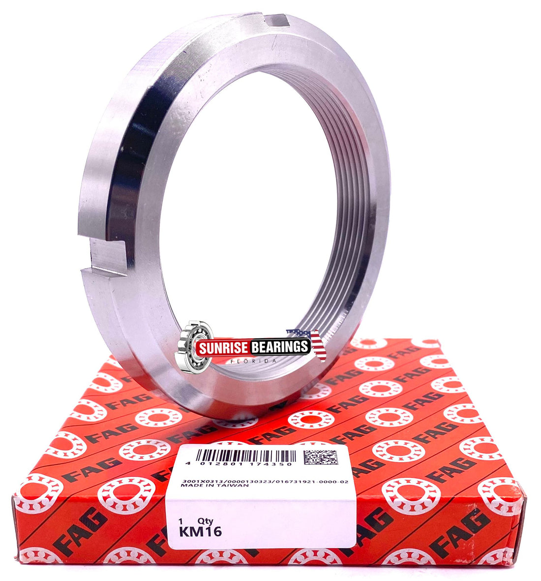 FAG KM16 Locknut for Bearings 80x105x15 mm